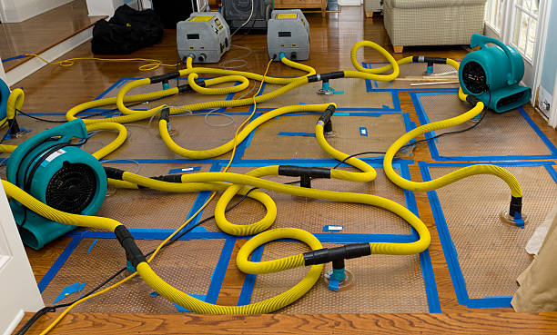 Professional Storm Water Damage Restoration technician working in Tonopah, AZ
